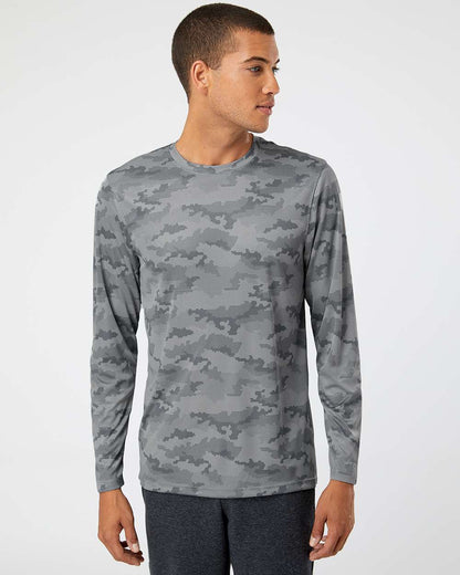 Unisex Pompano Performance Camo Long Sleeve T-Shirt