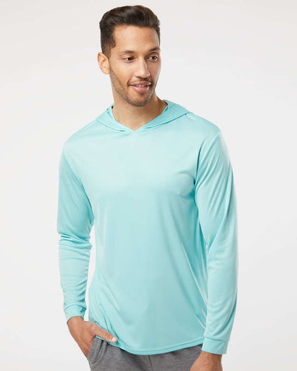 Unisex Bahama Performance Hooded Long Sleeve T-Shirt