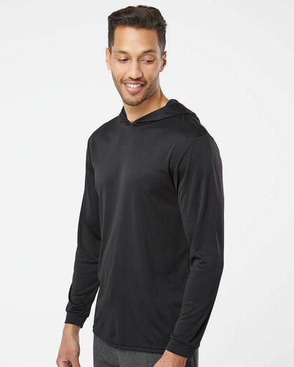 Unisex Bahama Performance Hooded Long Sleeve T-Shirt
