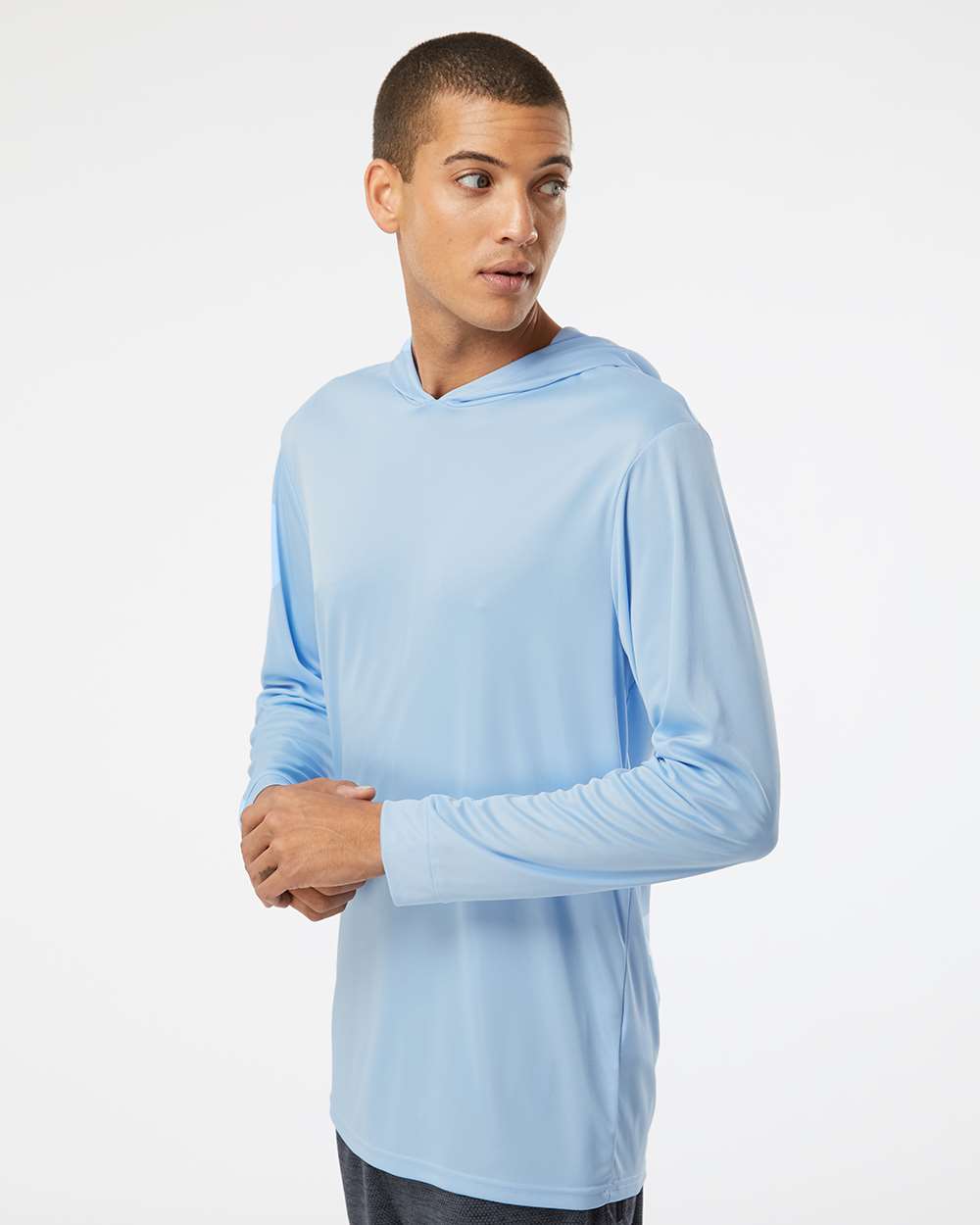 Unisex Bahama Performance Hooded Long Sleeve T-Shirt