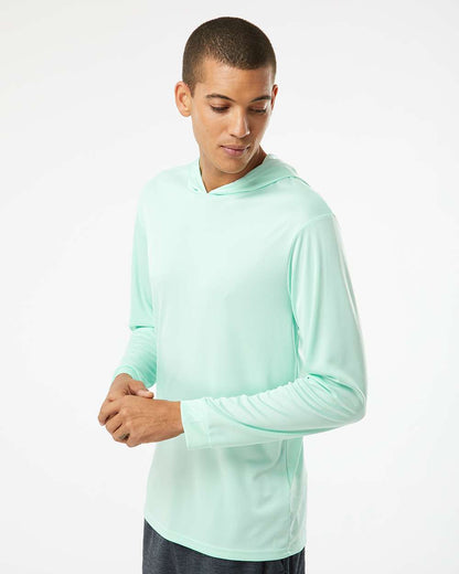 Unisex Bahama Performance Hooded Long Sleeve T-Shirt