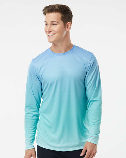 Unisex Barbados Performance Pin Dot Long Sleeve T-Shirt