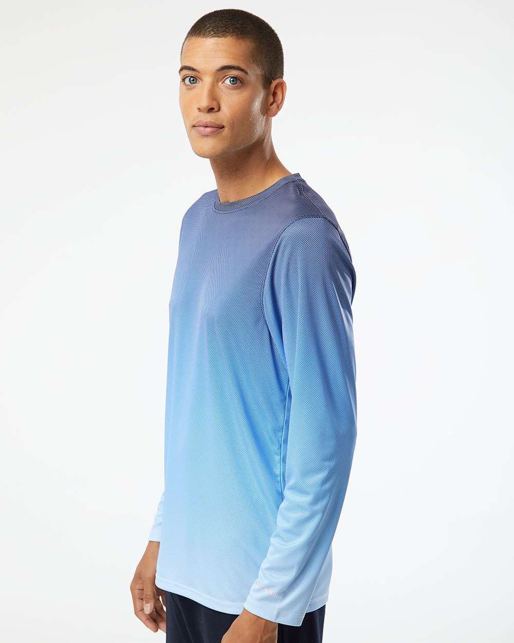 Unisex Barbados Performance Pin Dot Long Sleeve T-Shirt