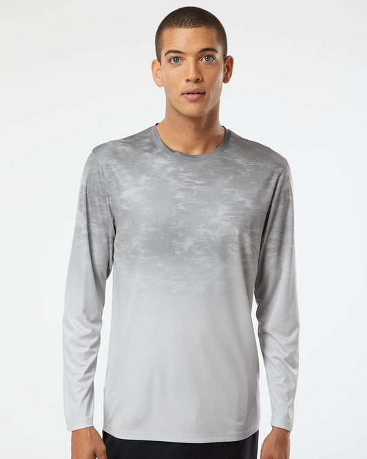 Unisex Montauk Oceanic Fade Performance Long Sleeve T-Shirt