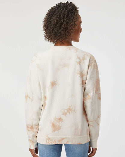 Unisex Midweight Tie-Dyed Crewneck Sweatshirt