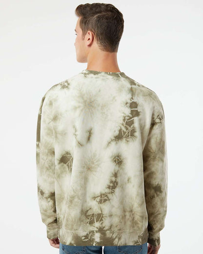 Unisex Midweight Tie-Dyed Crewneck Sweatshirt