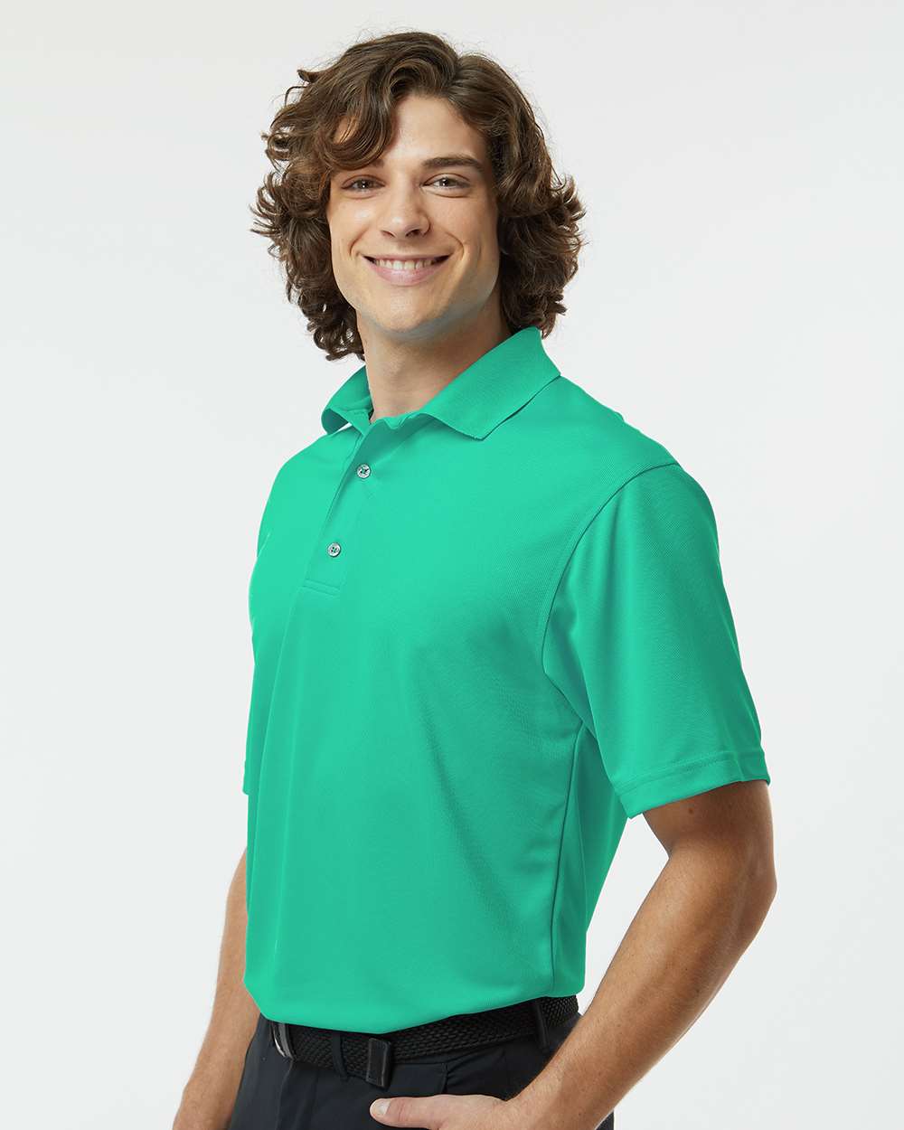 Men's Saratoga Performance Mini Mesh Polo
