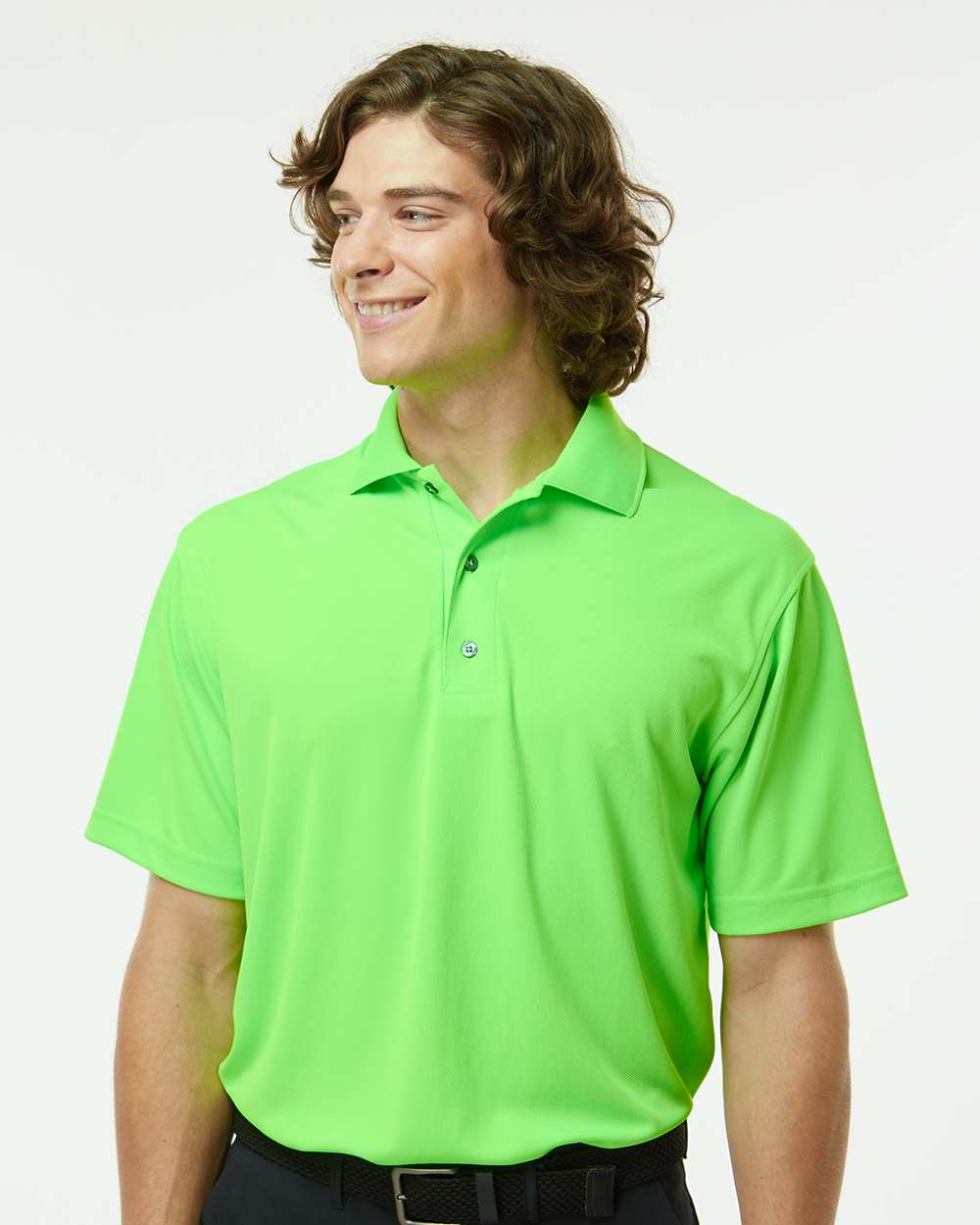 Men's Saratoga Performance Mini Mesh Polo