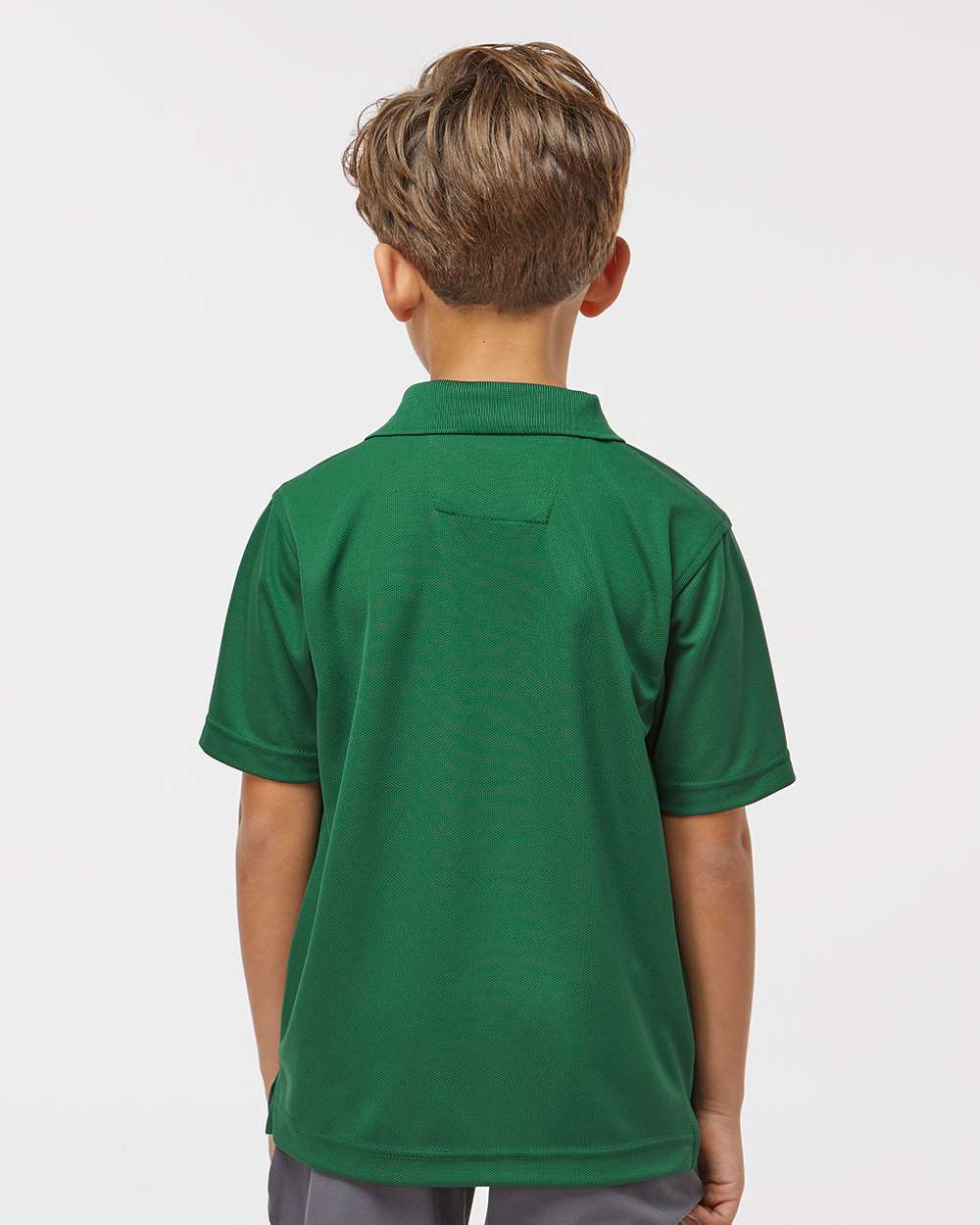 Youth Saratoga Performance Mini Mesh Polo