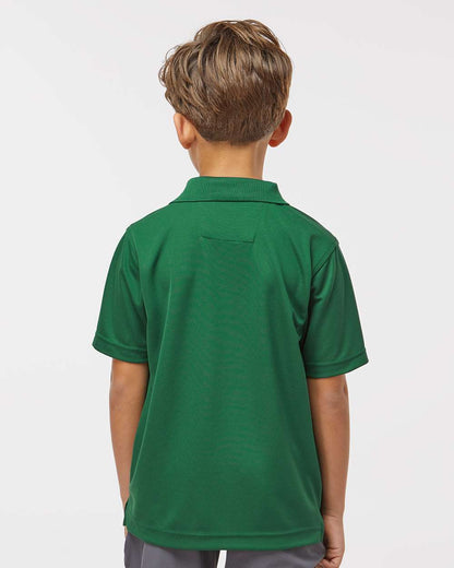 Youth Saratoga Performance Mini Mesh Polo