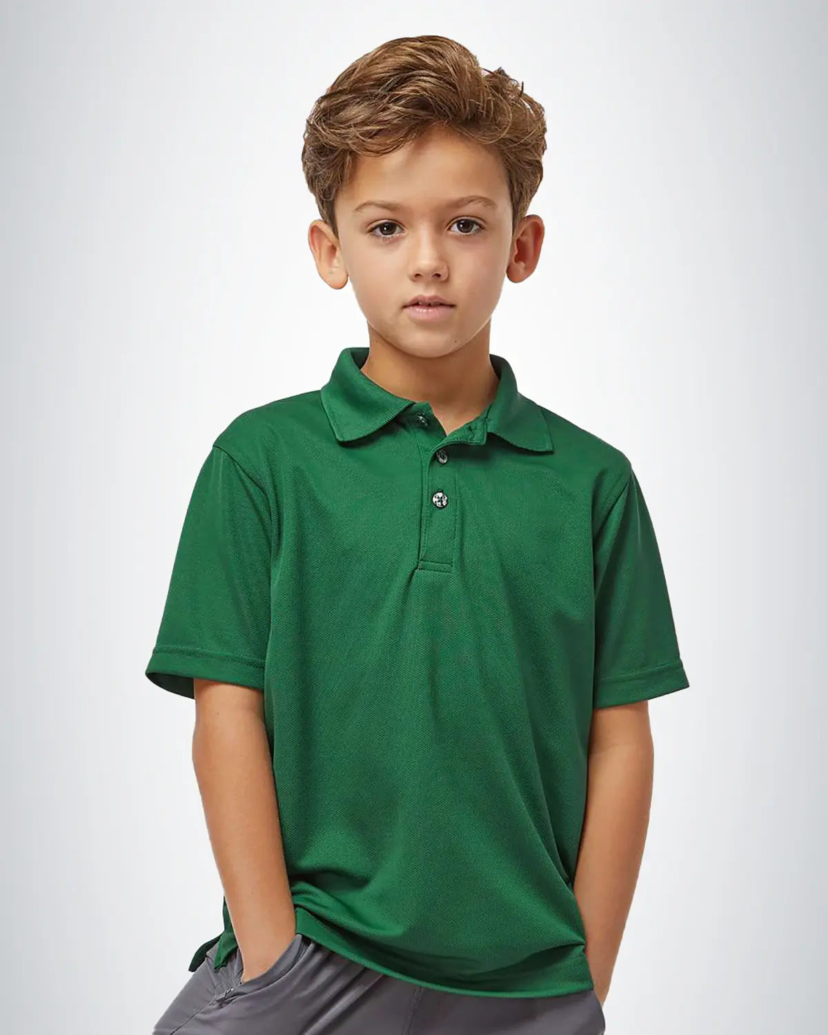 Paragon 108Y Youth Saratoga Performance Mini Mesh Polo