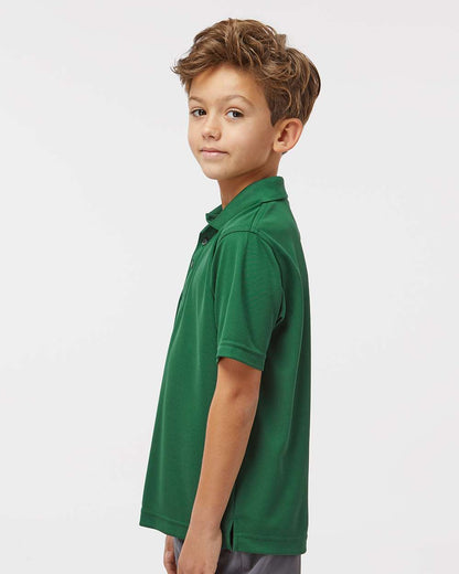 Youth Saratoga Performance Mini Mesh Polo