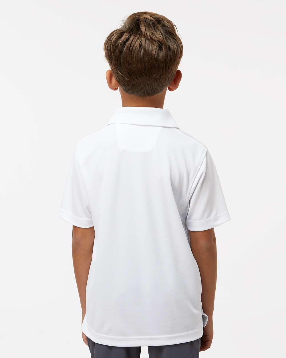 Youth Saratoga Performance Mini Mesh Polo