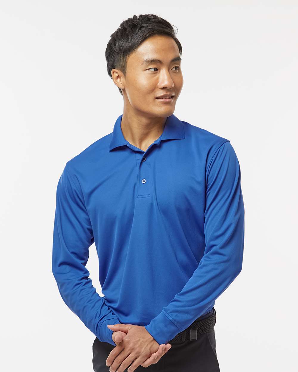 Men's Prescott Long Sleeve Polo