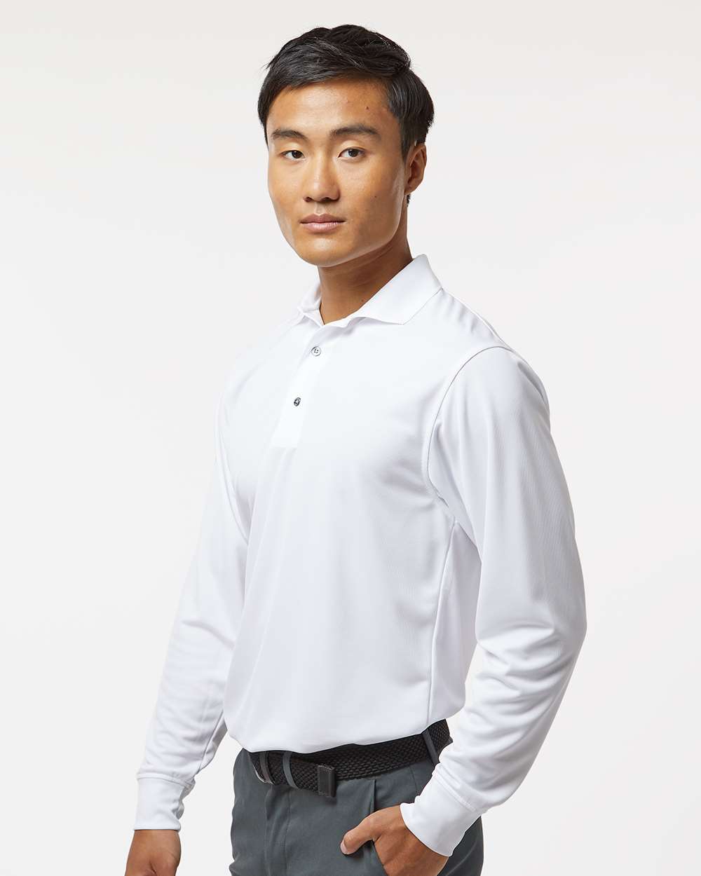 Men's Prescott Long Sleeve Polo