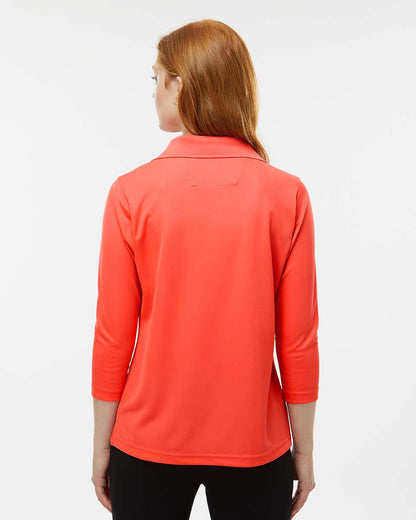 Women's Lady Palm Three-Quarter Sleeve Polo