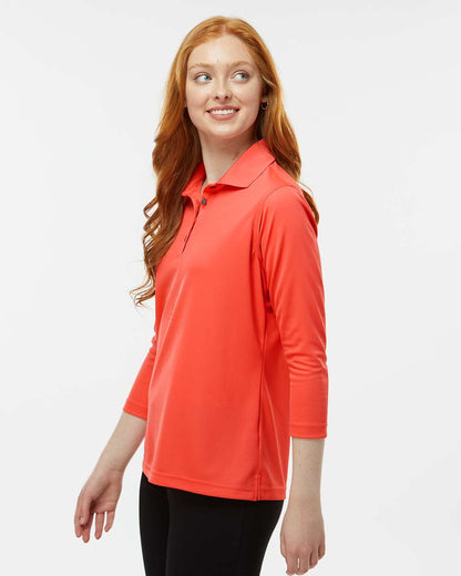 Women's Lady Palm Three-Quarter Sleeve Polo