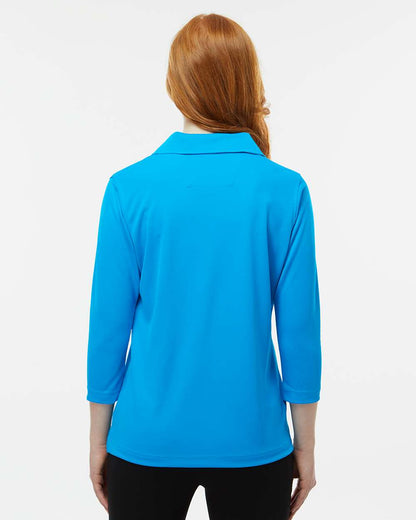Women's Lady Palm Three-Quarter Sleeve Polo