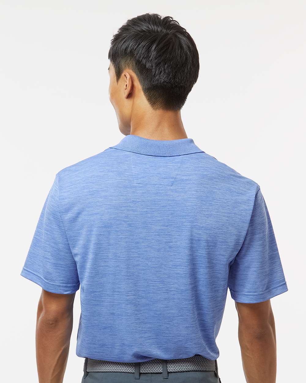 Men's Dakota Striated Heather Polo