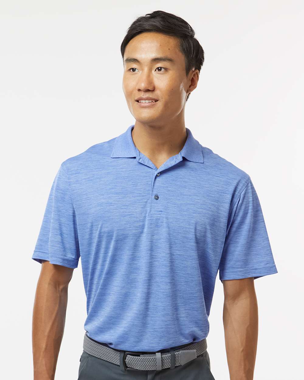 Men's Dakota Striated Heather Polo