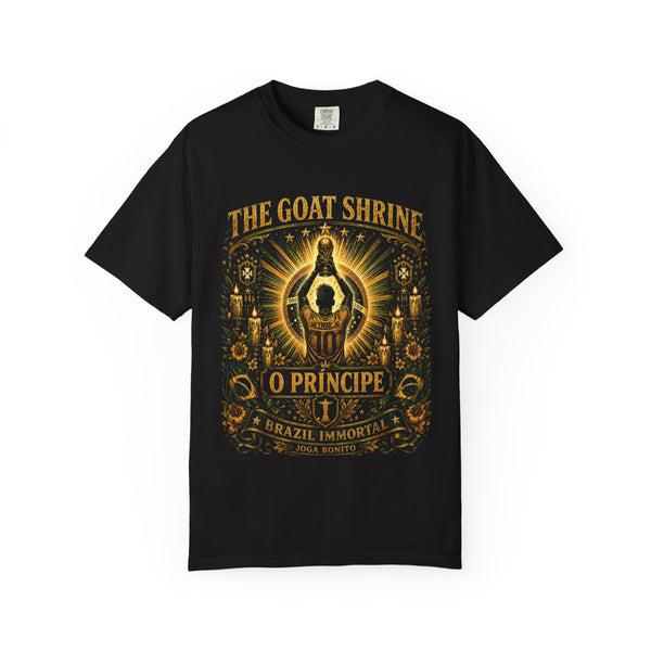 Neymar Jr O Príncipe Goat Shrine PNG | Brazil Number 10 Joga Bonito Soccer Graphic Design File | Brazil Immortal Shirt