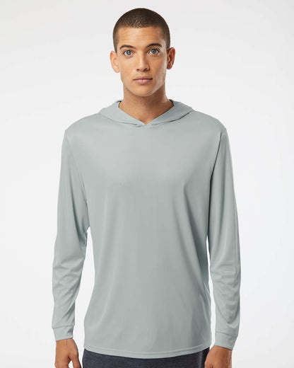 Unisex Bahama Performance Hooded Long Sleeve T-Shirt
