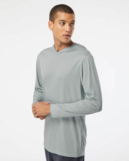 Unisex Bahama Performance Hooded Long Sleeve T-Shirt