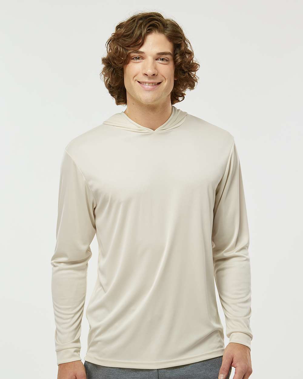 Unisex Bahama Performance Hooded Long Sleeve T-Shirt