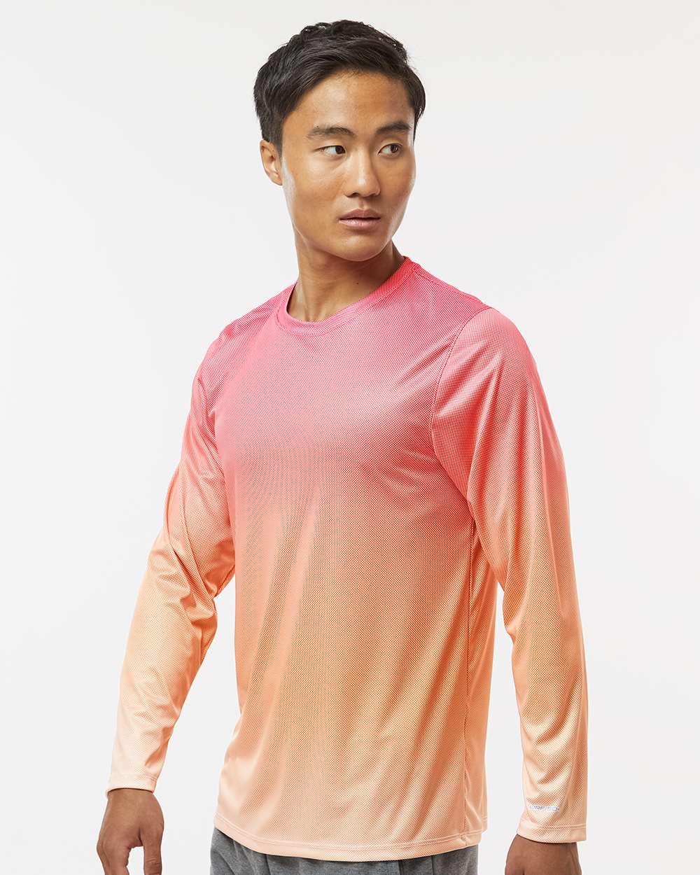Unisex Barbados Performance Pin Dot Long Sleeve T-Shirt