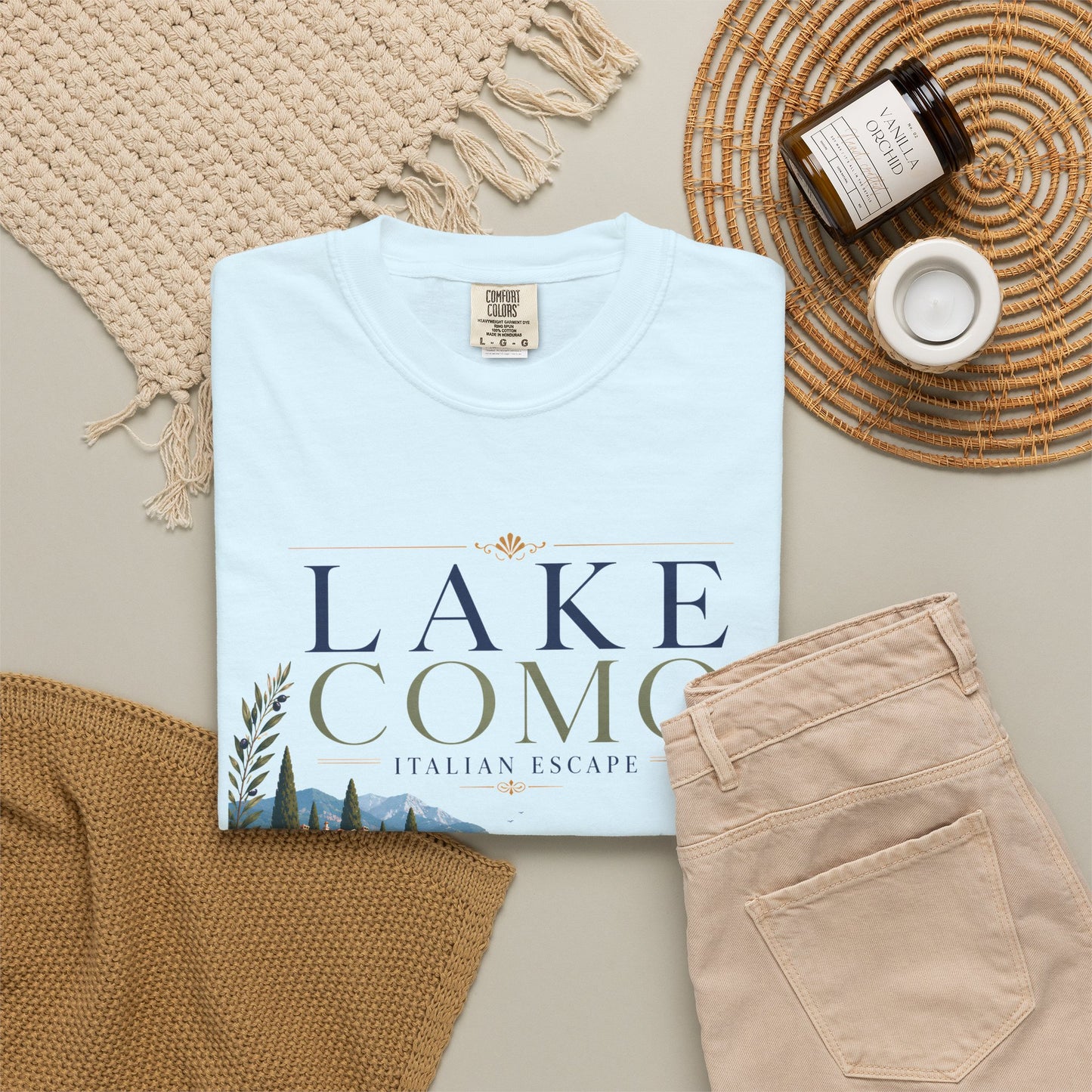 Lake Como – Italian Escape | Premium Summer Tee