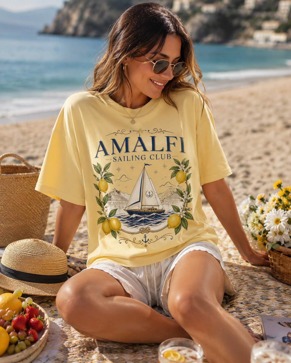 Amalfi Sailing Club – Regatta Luxury | Premium Graphic Tee
