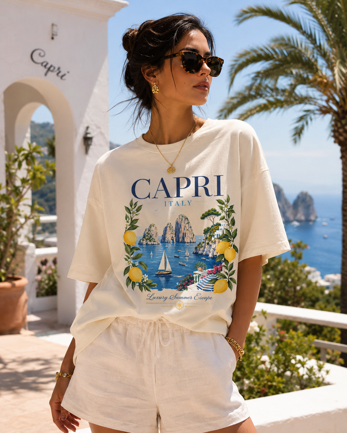 Capri Italy – Luxury Summer Escape | Premium Summer Tee