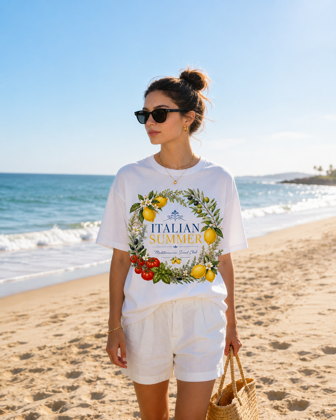Italian Summer – Mediterranean Social Club | Premium Graphic Tee