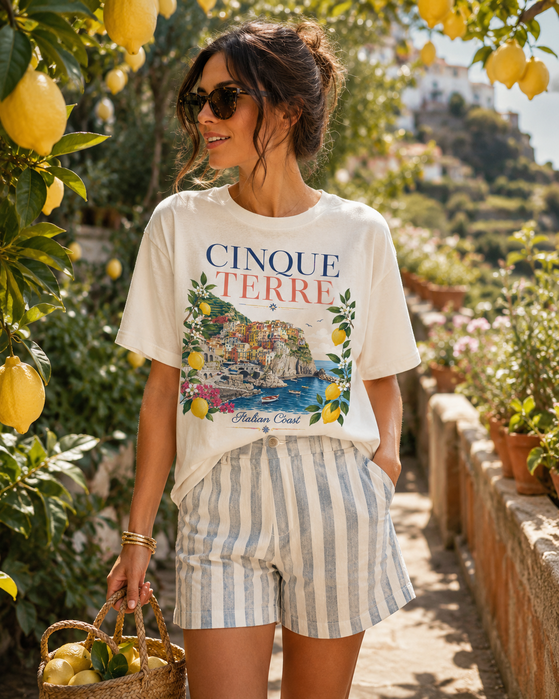 Cinque Terre – Italian Coast | Premium Summer Tee