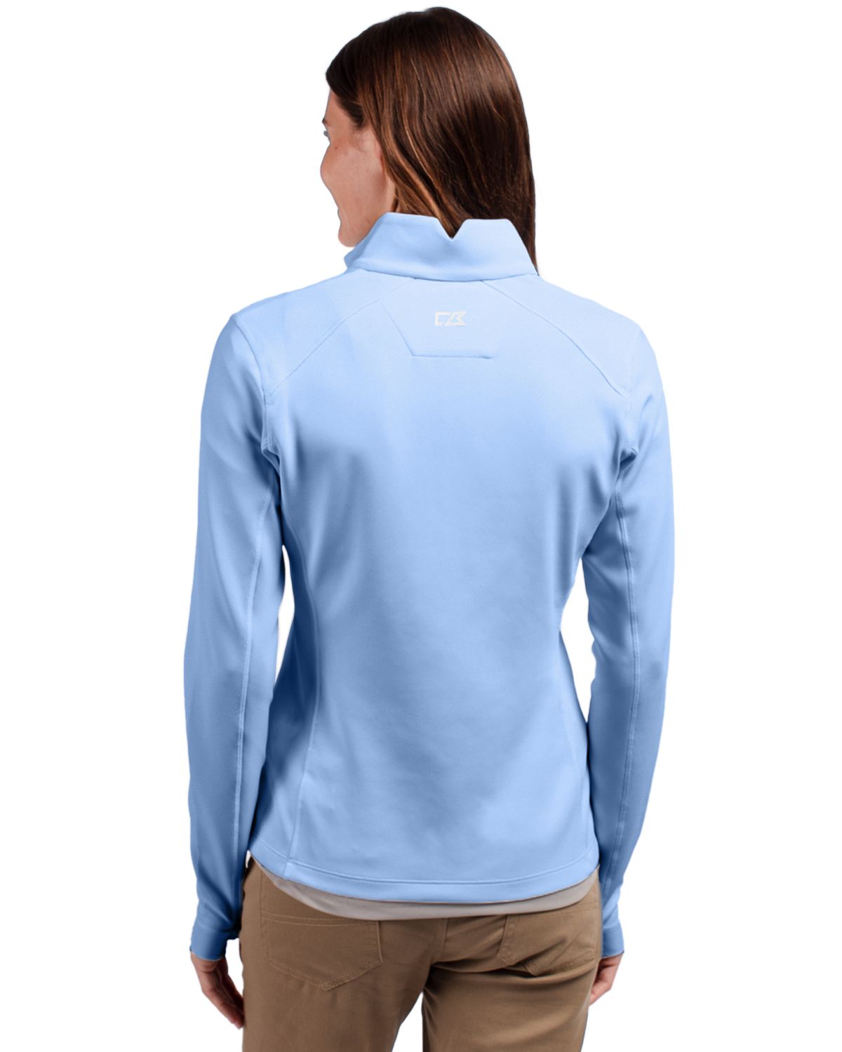 Cutter & Buck Traverse Recycled Stretch Womens Quarter Zip