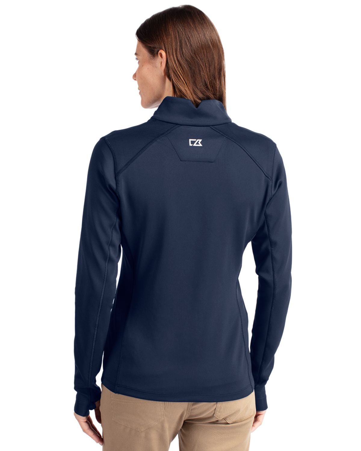 Cutter & Buck Traverse Recycled Stretch Womens Quarter Zip