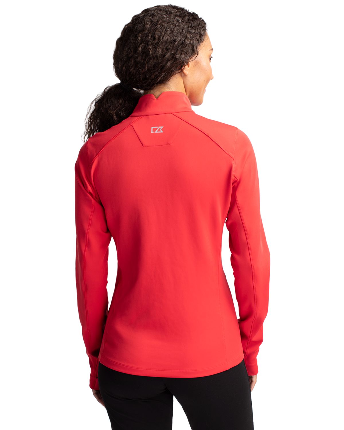 Cutter & Buck Traverse Recycled Stretch Womens Quarter Zip