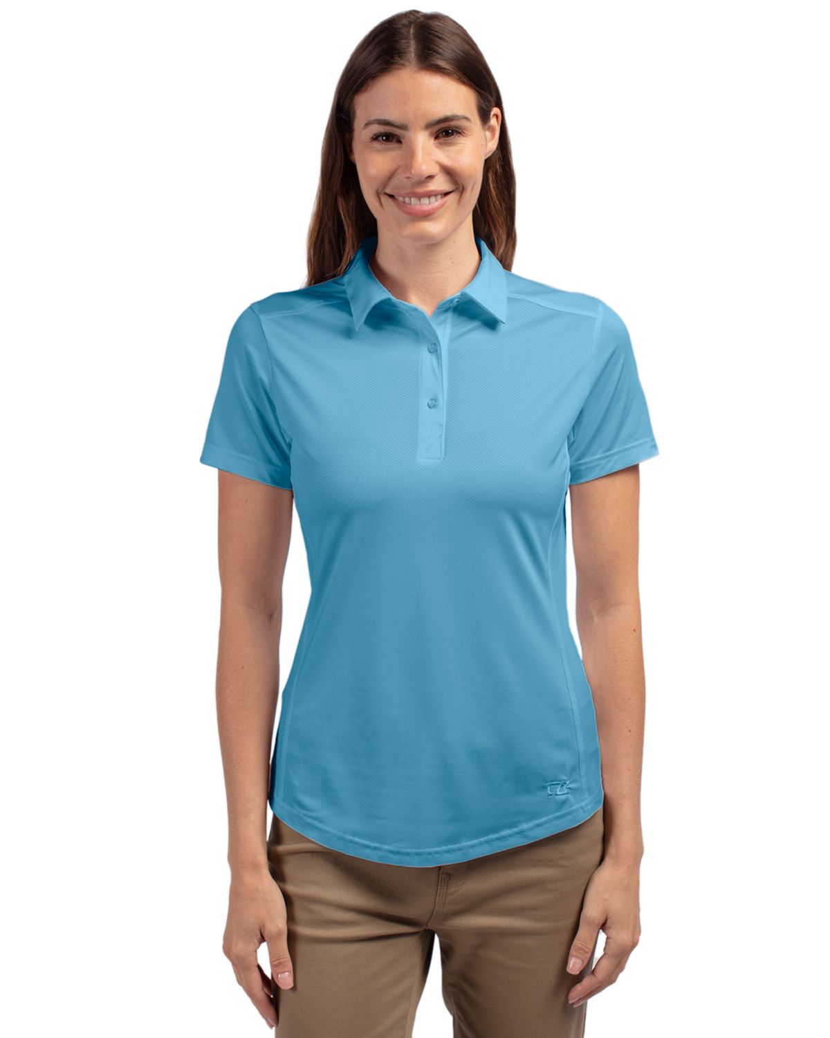Cutter & Buck Prospect Recycled Featherlight Stretch Womens Polo