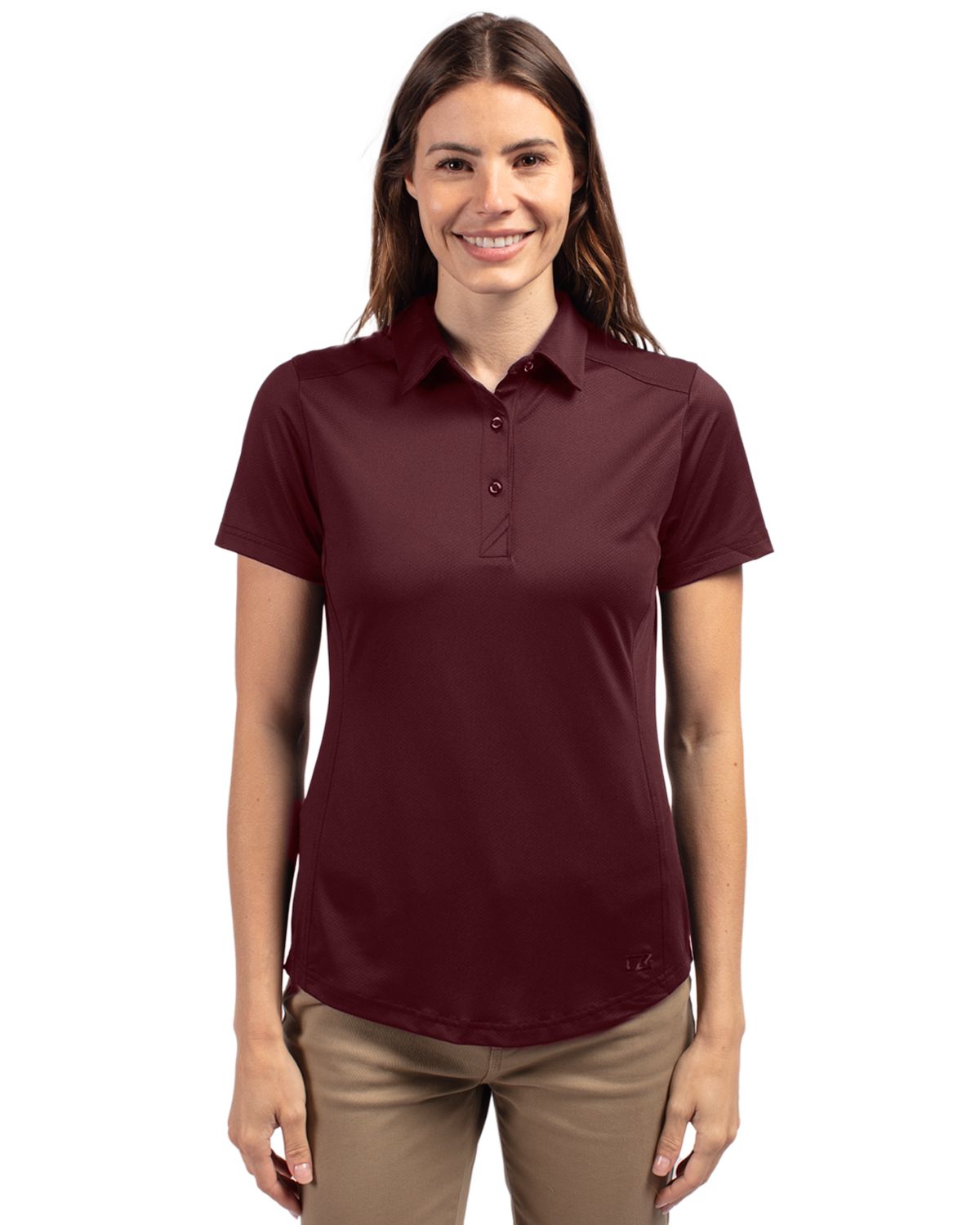 Cutter & Buck Prospect Recycled Featherlight Stretch Womens Polo