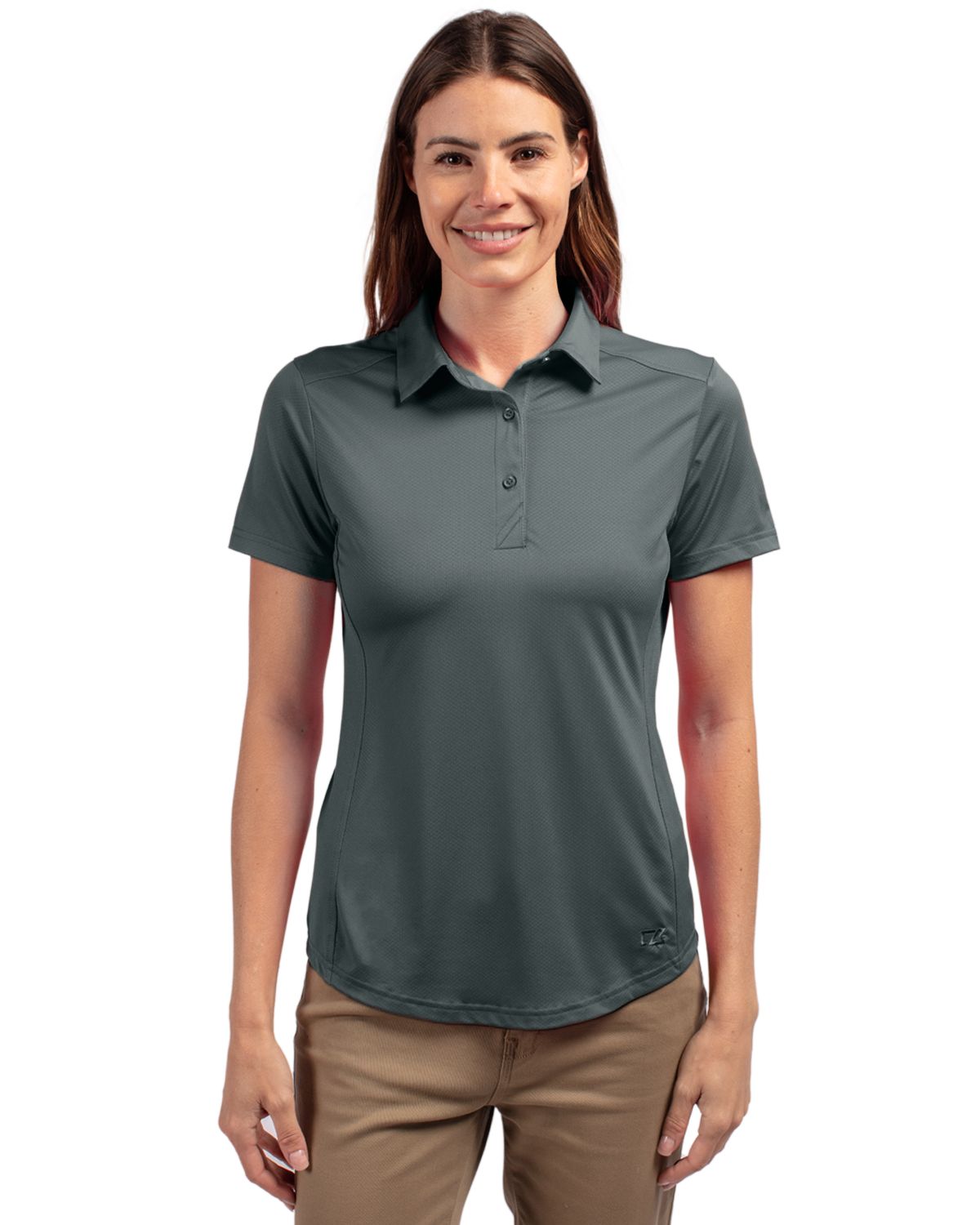 Cutter & Buck Prospect Recycled Featherlight Stretch Womens Polo