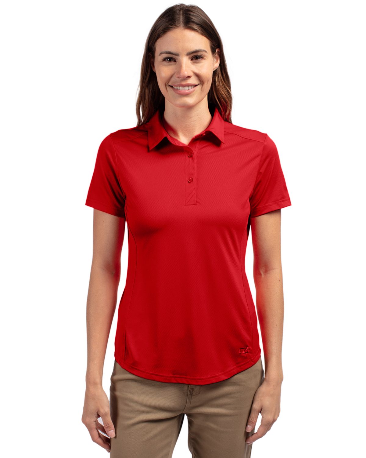 Cutter & Buck Prospect Recycled Featherlight Stretch Womens Polo