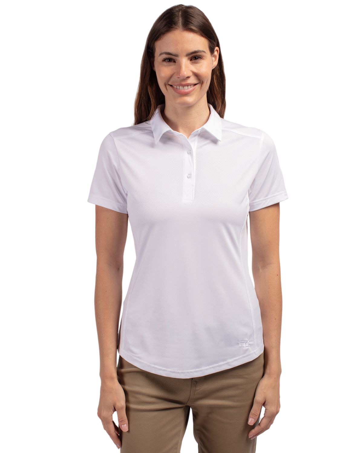 Cutter & Buck Prospect Recycled Featherlight Stretch Womens Polo