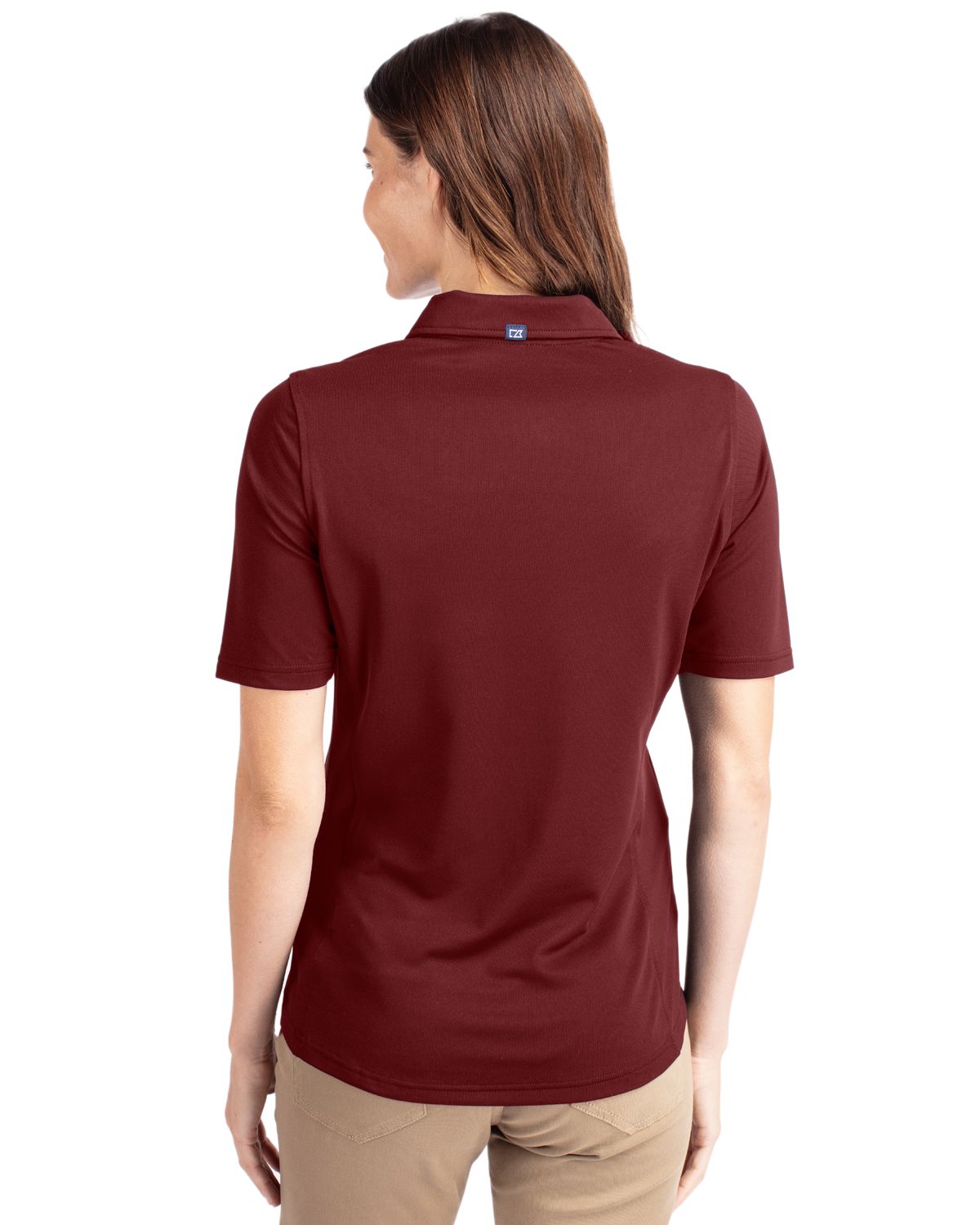 Cutter & Buck Virtue Recycled Featherlight Pique Womens Polo