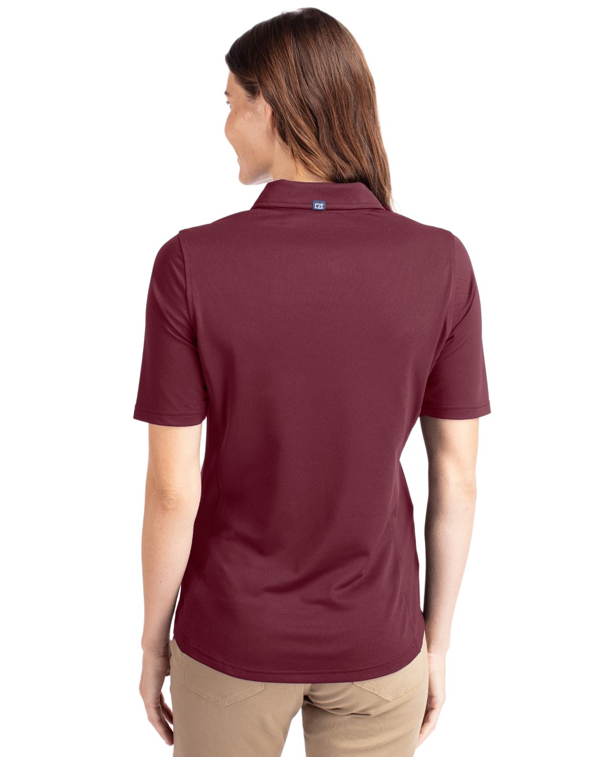 Cutter & Buck Virtue Recycled Featherlight Pique Womens Polo