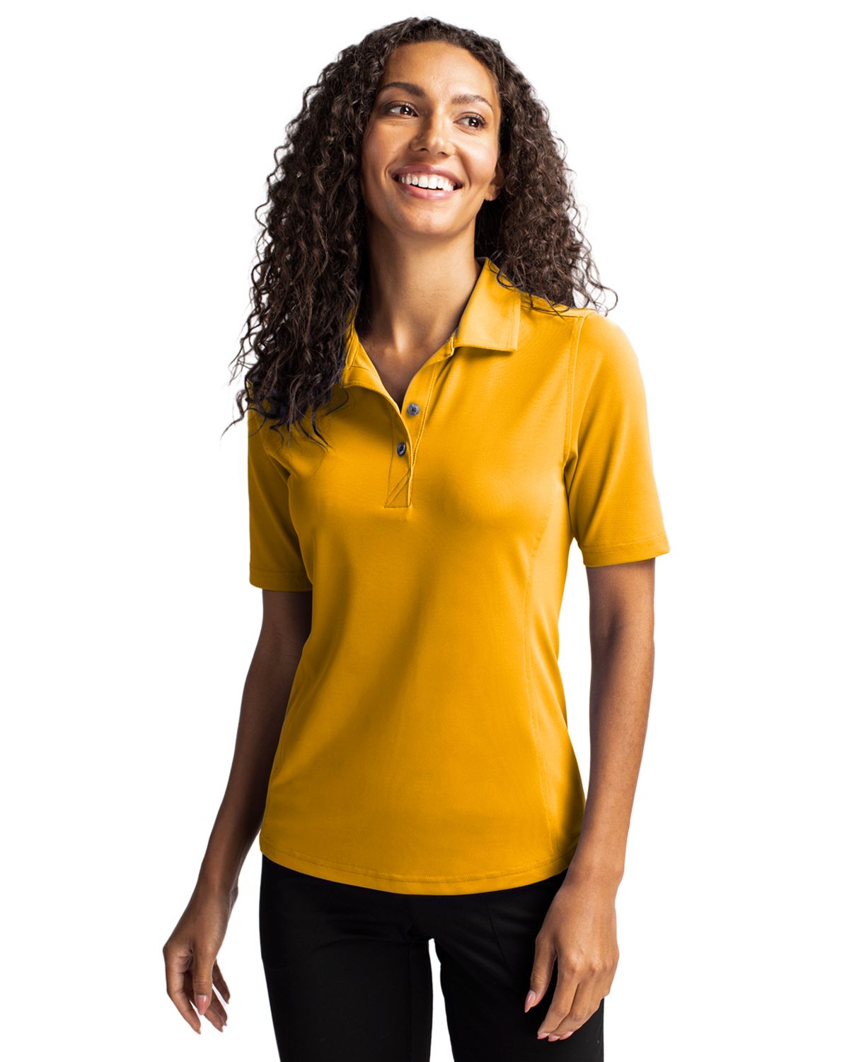 Cutter & Buck Virtue Recycled Featherlight Pique Womens Polo