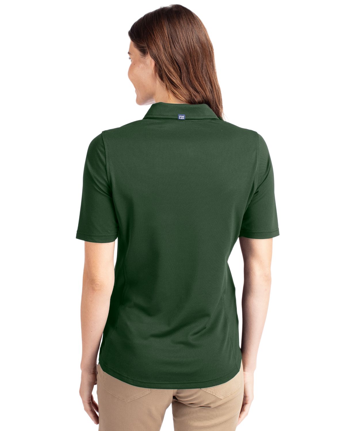 Cutter & Buck Virtue Recycled Featherlight Pique Womens Polo