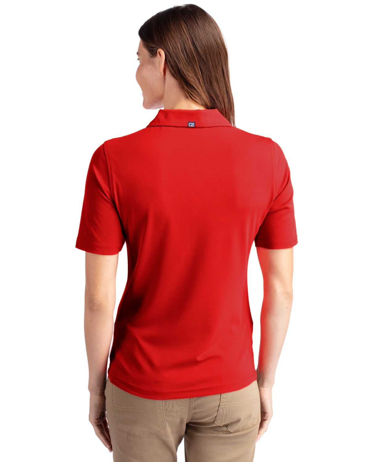 Cutter & Buck Virtue Recycled Featherlight Pique Womens Polo