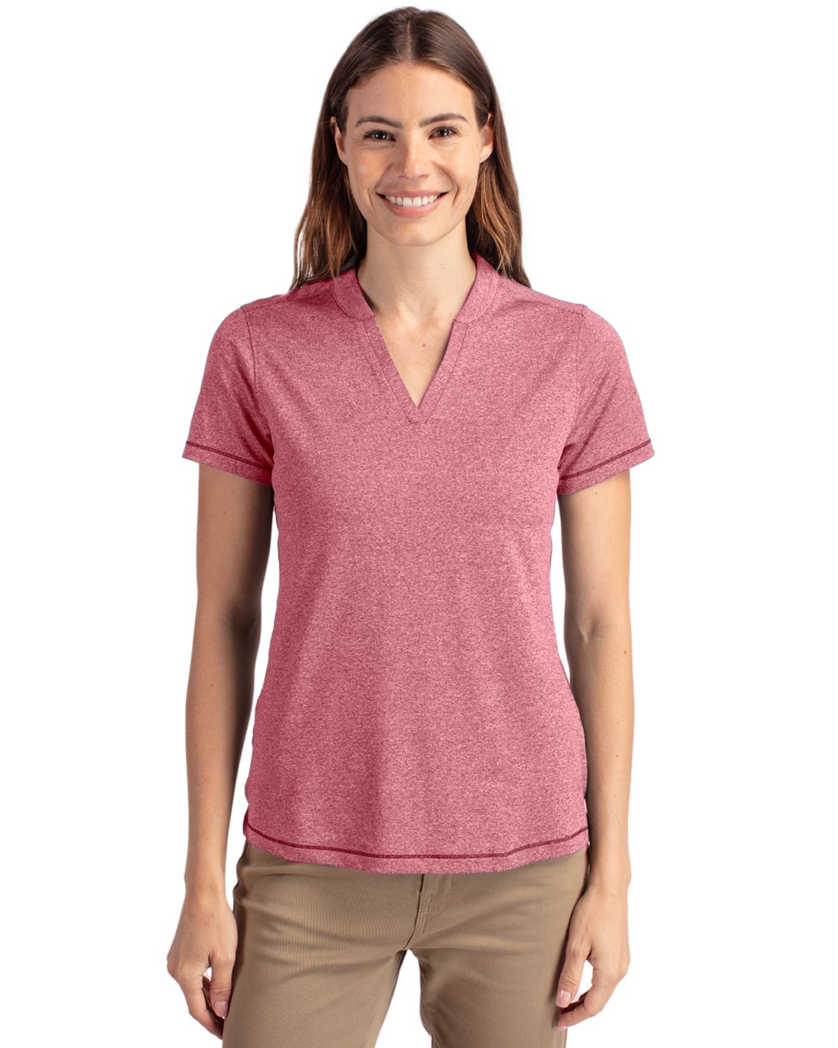 Cutter & Buck Forge Eco Heather Blade Top - Women's