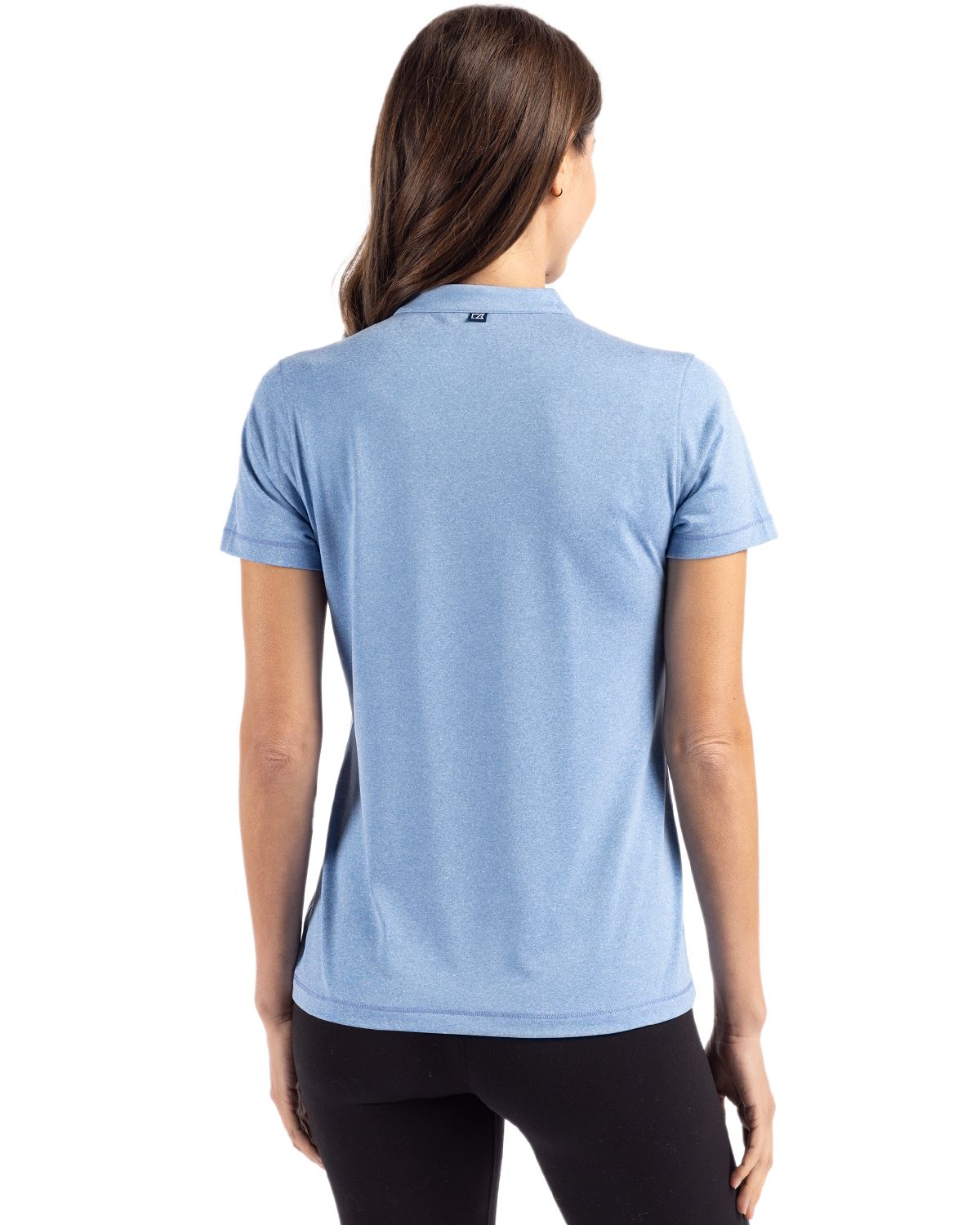 Cutter & Buck Forge Recycled Four-Way Stretch Heathered Womens Blade Top