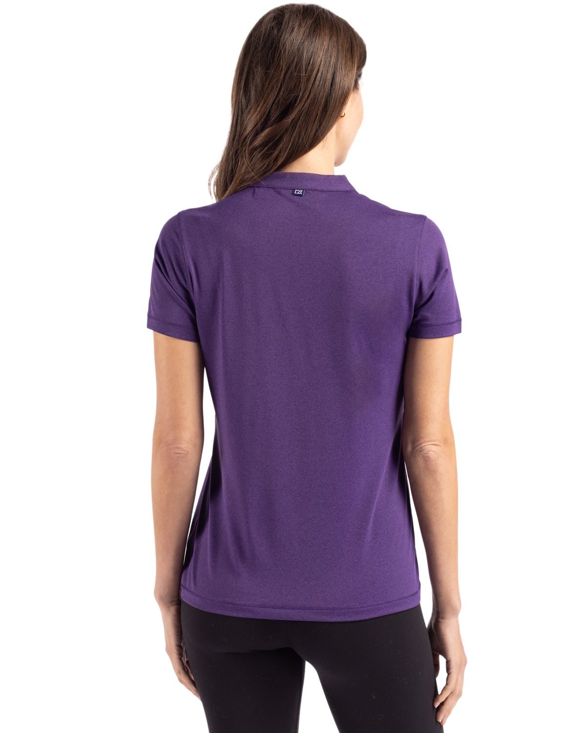 Cutter & Buck Forge Recycled Four-Way Stretch Heathered Womens Blade Top